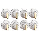 Sea Shell Self Adhesive Hook Decorative Hanger