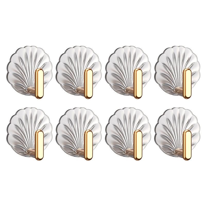 Sea Shell Self Adhesive Hook Decorative Hanger