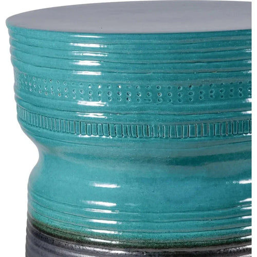 Ancaris Handmade Ceramic Patio Stool