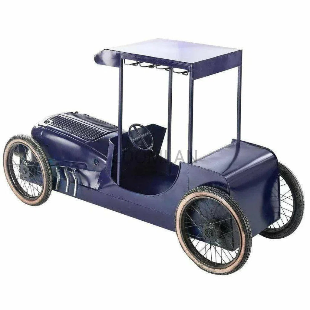 Elysera Game Room Home Bar Cabinet with Old Automobile