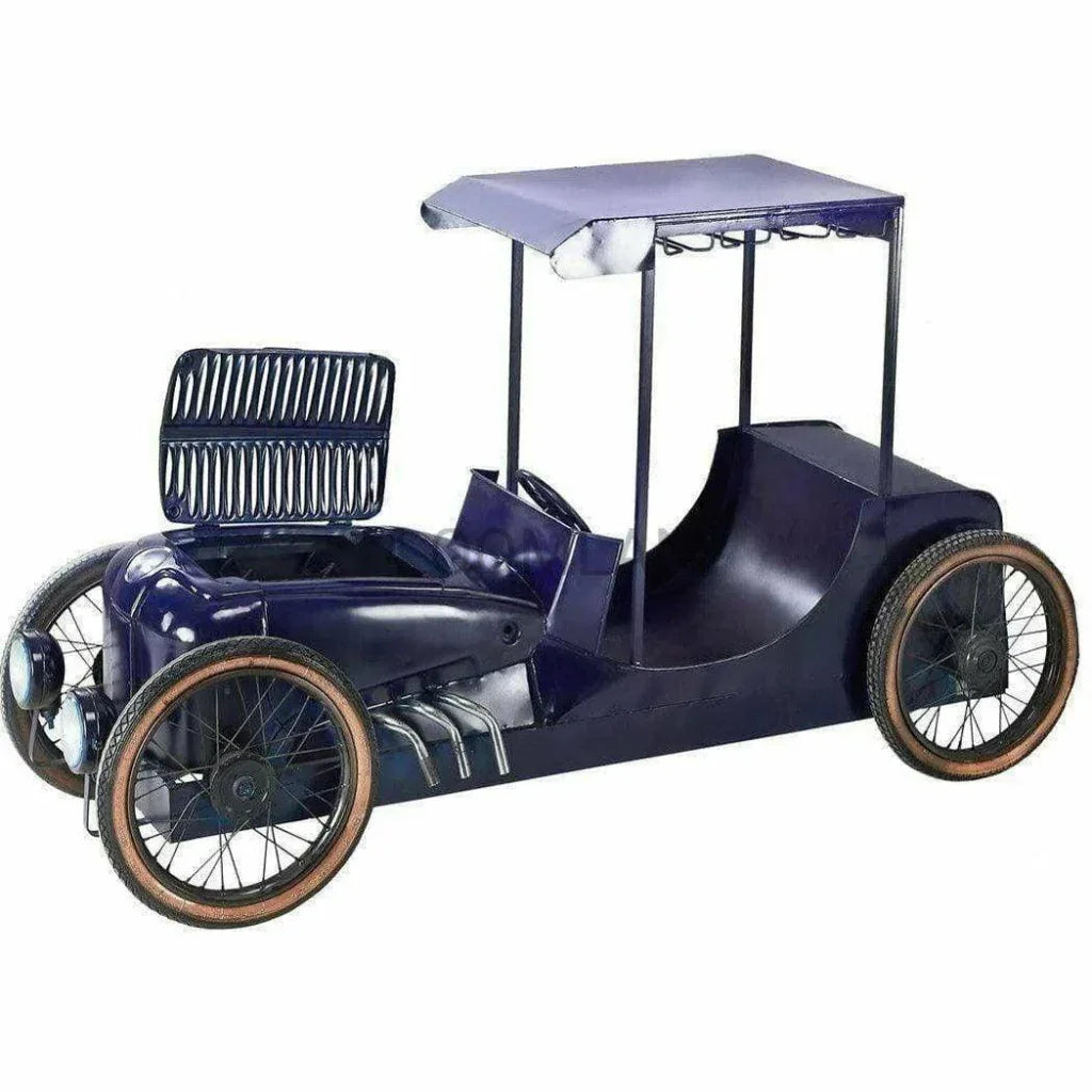 Elysera Game Room Home Bar Cabinet with Old Automobile