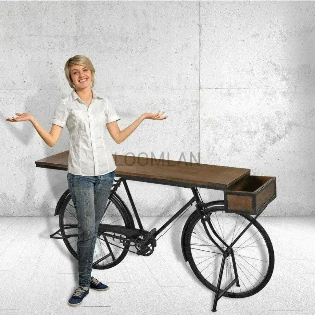 Merenza Bicycle Design Console Table
