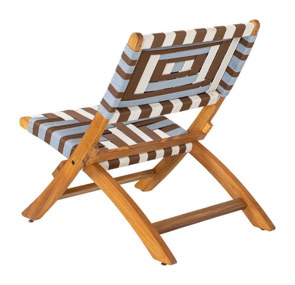 Sunshine Wooden Frame Outdoor Lounge Chair