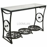 Thaviel Bicycle Parts Design Console Table