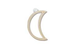 Rattan Moon Wall Mirror