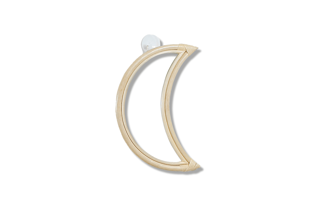 Rattan Moon Wall Mirror