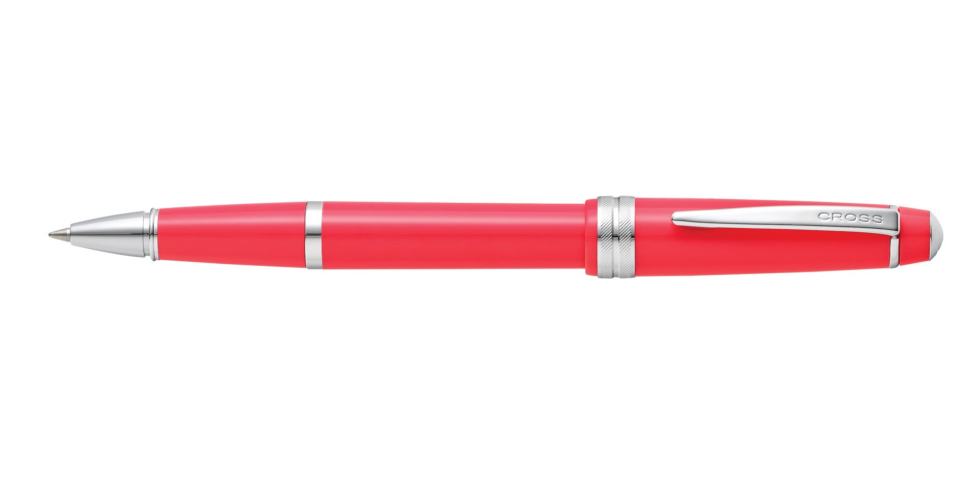 Bailey Light™ Polished Coral Resin Rollerball Pen